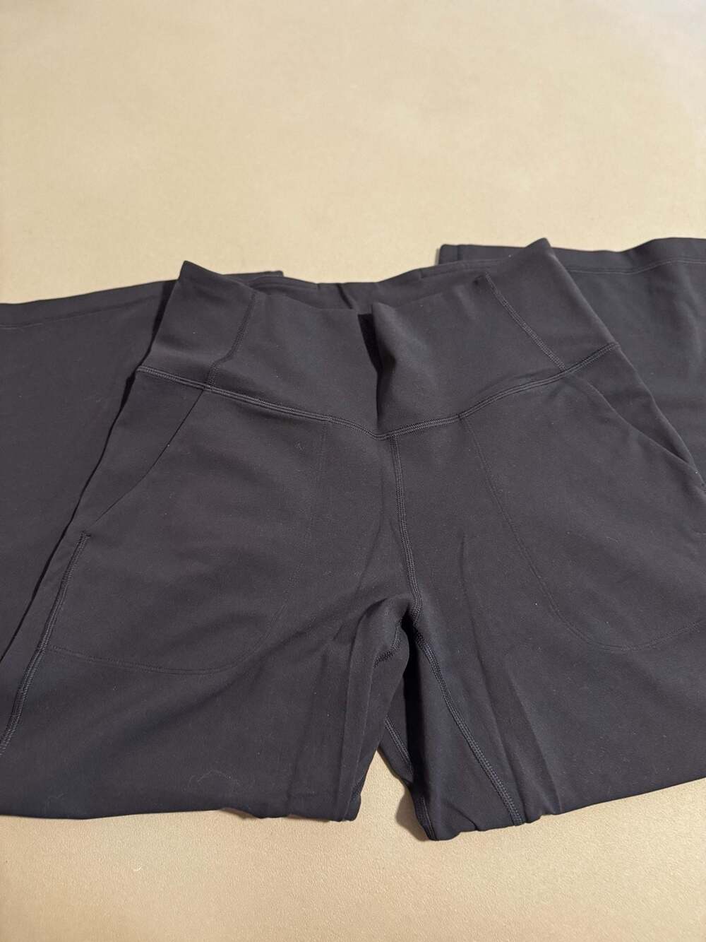 Lululemon Groove Super-High-Rise Flared Pant with Pockets Nulu